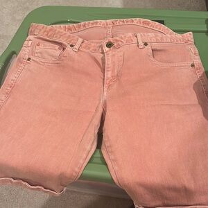 Levi's Pink Jean Shorts